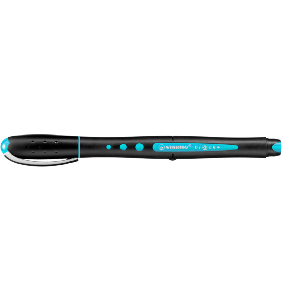 Rollerball, Bl@ck, Punta Fina 0.4 mm, Turquesa, Unidad